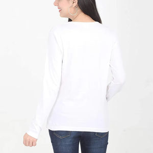 Camisetas de manga larga, material de algodón ligero, diseñadas para uso diario, comodidad para usar en todas las estaciones, camisetas de manga larga - Product Image 6