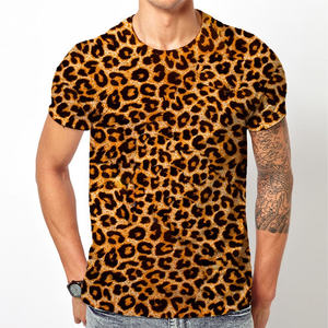 Camisetas Vintage Casuales 100% Poliéster con Estampado Animal para Hombre - Product Image 2