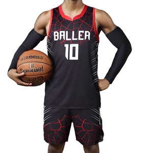 Ensemble de maillots de basketball personnalisés 2026 – Séchage rapide, respirant, antibactérien, col en V – Tenue d'entraînement et de match pour adultes - Product Image 1