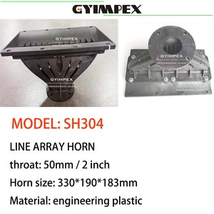<b>engineering</b> <b>plastic</b> 2" Throat Horn Speaker High Quality Pa Tweeter Horn Speaker professional Audio Waveguide - Product Image 4