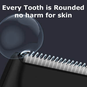 Afeitadora Profesional de Alta Calidad, Recortadora IPX7 de Acero Inoxidable y Cerámica, con Batería USB Ajustable, para Uso Doméstico y en el Automóvil, en Inglés - Product Image 2