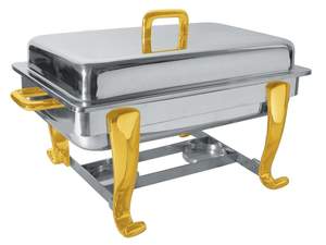 Plato de acero inoxidable para quemar comida, para restaurante/plato de chafado para hotel, almacenamiento de alimentos, tazón de cobre, tazón de latón - Product Image 5