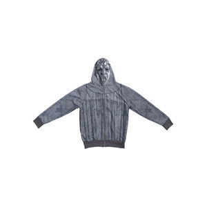 Alta calidad 100% algodón mezclado térmico cara completa Zip-up Hoodie moda de gran tamaño para Puff estampado totalmente personalizable para invierno - Product Image 5