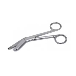 Herramienta médica Manual de alta calidad, tijeras de vendaje de acero inoxidable de diseño personalizado, Etiqueta Privada, base de instrumentos quirúrgicos OEM - Product Image 2