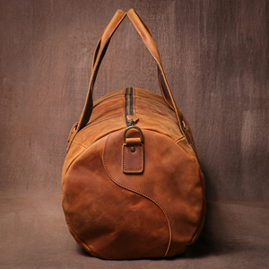 Sac de voyage en cuir véritable pour homme, bagage de luxe pour week-end, sac à main très vendu 2026 - Product Image 4