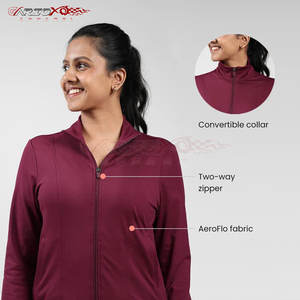 Conjunto de chándal de poliéster para mujer, conjunto de dos piezas para correr con chaqueta con cremallera y pantalones de cintura alta, chándal elegante de poliéster para mujer - Product Image 3