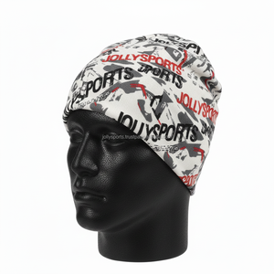 Bonnet en jersey de polyester et élasthanne de qualité supérieure pour homme, 180 GSM, tissu extensible doux, sublimation intégrale, logo personnalisé, bonnet jacquard - Product Image 5