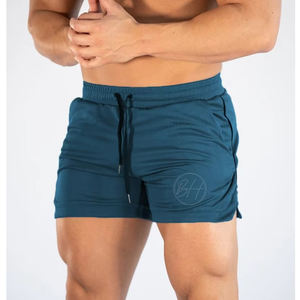 กางเกงขาสั้นผ้าแคนวาสสีล้วนสำหรับผู้ชายกางเกงขาสั้นผ้าแคนวาสแบบปิดเอวปานกลางแบบผ้ายืด - Product Image 3