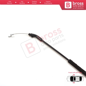BDP925 Outer Door Handle Release <b>Lock</b> Latch Bowden <b>Cable</b> Front 805032702R for Fluence 2011-On Facelift - Product Image 3