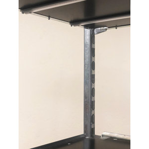 Chariot DC avec kit d'éclairage LED pour micro-légumes - Grand cadre en acier galvanisé ABS pour les cultivateurs Fabriqué en Italie - Product Image 4