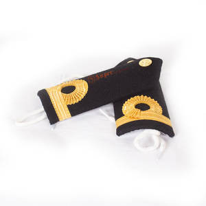 Épaulettes uniformes de pilote personnalisées en gros Épaulettes pour utilisation cérémonielle de ligne aérienne - Product Image 4