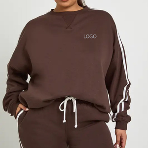 Sweat-shirt pour femme au design simple, coupe décontractée, fermeture éclair, service OEM, prix avantageux pour les commandes en gros, durable - Product Image 1