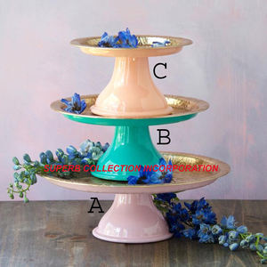 Support à gâteau en métal noir en gros et fournisseurs fabriqués en Inde - Product Image 6