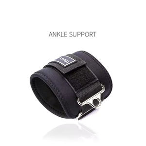 High Quality Professional Neoprene <b>Ankle</b> Straps for Gym Cable Machines Working Out <b>Support</b> with Custom Logo - Product Image 4