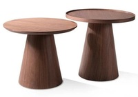 Support à gâteau élégant en bois massif, écologique, non toxique, fait main, compatible lave-vaisselle et micro-ondes, personnalisable, finition lisse