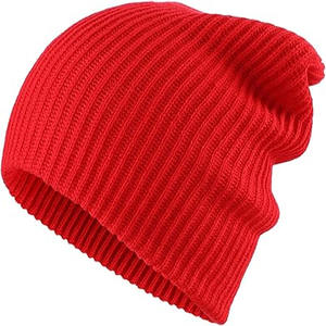 Bonnet d'hiver en tricot acrylique avec logo personnalisé pour femmes et hommes Bonnet en coton et cuir à revers avec impression de camouflage/points du logo tissé - Product Image 3