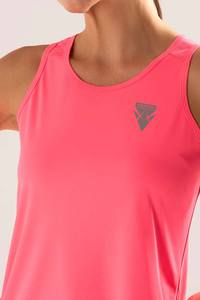 เสื้อครอปท็อปผู้หญิงแบบยั่งยืน ระบายอากาศ แห้งเร็ว เนื้อผ้านุ่ม เหมาะสำหรับวิ่งและเล่นกีฬา ลายพิมพ์แบบซับลิเมชั่น สำหรับฤดูร้อน มีไซส์พลัส - Product Image 2