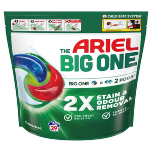 Ariel Original Eco-Friendly the Big One Laundry Pods 29 Lavado (29 Piezas) - Product Image 3