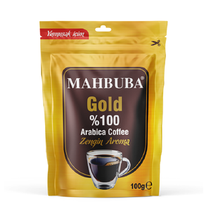 Mahbuba 100G กล่องบรรจุกาแฟสำเร็จรูปอบแห้งรสครีมอร่อยรสชาติกลมกล่อมได้รับการรับรองมาตรฐาน ISO - Product Image 1