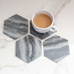 Handmade Stone Coaster For Home Kitchen Restaurant Hotel Tableware Coaster in Best Design - Product Image 5