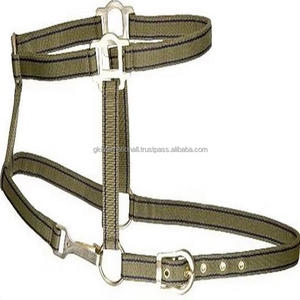 Venta al por mayor ecuestre de doble tono de nailon caballo Halter Handy Halters alta calidad equino duradero personalizado caballos productos de carreras - Product Image 3