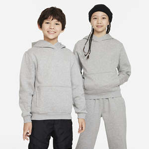 Nuevos niños otoño deportes cremallera-Up Sudadera con capucha cómodo algodón orgánico manga larga niños niñas Color sólido bordado - Product Image 1