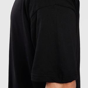 Surdimensionné Long Palestine T-Shirt 100% Coton À Manches Courtes Smart Casual Respirant Streetwear Mode T-shirt pour Hommes Femmes OEM ODM - Product Image 3