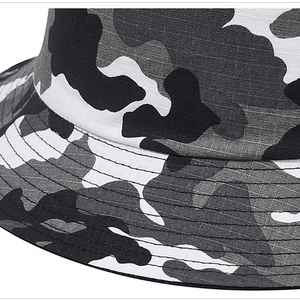 Chapeau seau vintage brodé décontracté de haute qualité pour chapeaux de voyage en plein air unisexe Hip Hop avec options de tissu personnalisées chapeau seau - Product Image 5