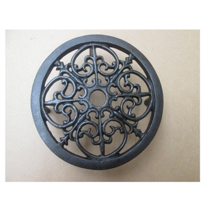 ขาตั้งสามขาสไตล์ใบไม้โลหะหรูหราสำหรับเครื่องครัวเคาน์เตอร์ร้านอาหารและโต๊ะในโรงแรมขาตั้งสามขาสำเร็จรูปรูปทรงยาวสีฟ้า - Product Image 2