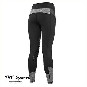 Femmes mèche tissu équitation jodhpurs legging avec poches latérales cheval de montagne jodhpurs culottes - Product Image 2