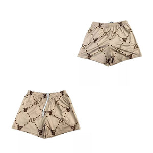 Fashionable Mens Sublimated Mesh Shorts Custom Printing Polyester Quick-Dry Fabric Shorts Perfect for Training and Daily Wear - Product Image 1