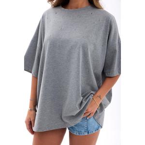 T-shirt surdimensionné 7169 - Tissu jersey respirant, confortable et élégant - Product Image 4