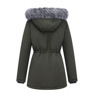 Nuevo Abrigo de Plumón para Mujer, Invierno, Casual, con Capucha de Lana y Peluche, Cierre de Cremallera, Transpirable, de Alta Calidad