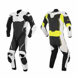 Costumes de moto de course personnalisés de haute qualité pour hommes veste et costumes de moto en cuir véritable de nouveau Style imperméables et résistants - Product Image 1