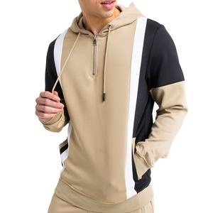 Ensemble de sweat à capuche et de shorts pour hommes super doux Tissu en molleton de coton de la plus haute qualité Confort d'été en deux pièces - Product Image 6