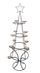 Modern Designer Christmas Home Decorative Iron Tea Light Metal Candle <b>Stand</b> Festival Home Decoration Candle <b>Stand</b> Candle - Product Image 2
