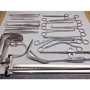 Ensemble d'instruments pour amygdalectomie manuelle de haute qualité Ensemble chirurgical complet en acier inoxydable ORL pour cliniques - Product Image 3