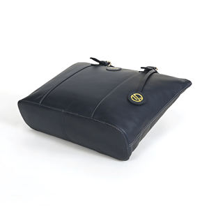 Sac fourre-tout en cuir PU décontracté élégant pour femmes Poches à glissière Bretelles réglables Sac à main de grande capacité pour Halloween léger - Product Image 4