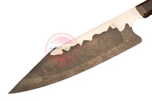 Couteau de chef fait main Couteau de chef de cuisine avec gaine en cuir - Product Image 3