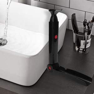 Tondeuse corporelle électrique et tondeuse à cheveux réglable pour hommes, avec long manche, lame en céramique, rasoir dorsal étanche - Product Image 1