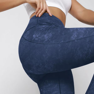 เลกกิ้งผู้หญิงดีไซน์ใหม่ แห้งเร็ว ใส่สบาย มีทุกขนาด เหมาะสำหรับออกกำลังกาย ฟิตเนส เอวยืดหยุ่น - Product Image 6