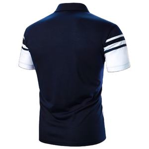 Nuevo diseño personalizado de alta calidad llano hombres Golf solapa Polo para deportes hombres Casual inteligente bordado - Product Image 2