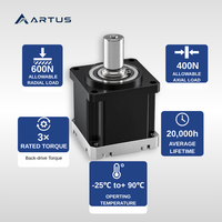 Réducteur cycloïdal de précision 42 mm 20 Nm 30 Nm Boîtier d'engrenages à faible jeu CGR-042 pour robotique, cobots, automatisation, servomoteur OEM ODM