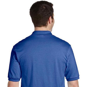 Solapa de golf de lujo para hombre para camisa Polo Jersey de alta calidad personalizado con diseño sólido para deportes Casual y bordado inteligente - Product Image 2