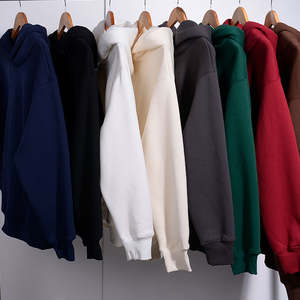 Sweat à capuche oversize d'hiver pour homme, haute qualité, 500 GSM, poids lourd, design à épaules tombantes, avec capuche premium - Product Image 2