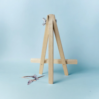 Présentoir de table en bois pour mariages Photo rustique et chevalet de peinture décorations de mariage