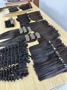 Venta al por mayor personalizado HD cierre frontal de encaje onda natural rizo italiano 100% virgen vietnamita Remy máquina de pelo de doble trama 3-5 - Product Image 3