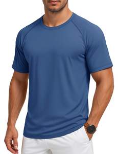 T-shirt anti-boulochage de qualité supérieure pour hommes haut en coton à jersey unique conception personnalisée à manches courtes teint uni à la mode blanc - Product Image 4