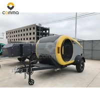Larme remorque camping-car Mini larme caravanes en forme de caravane larme goutte voyage petit Camping Rv Mobile