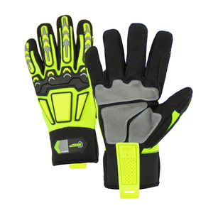 Gants de sécurité en nitrile anti-impact respirants vêtements de travail en cuir TPR gants de protection mécaniques anti-impact - Product Image 5